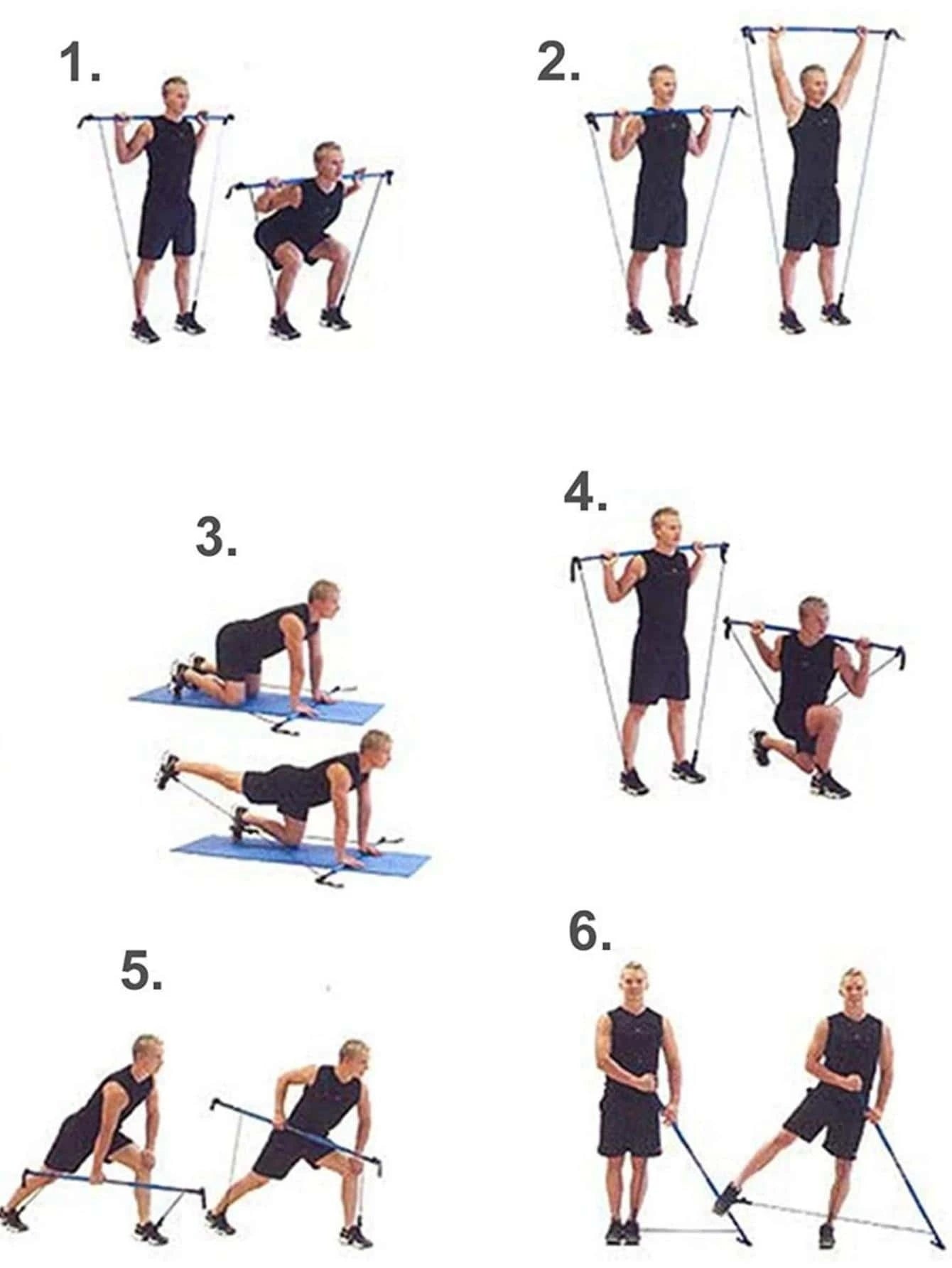 1Pc Fitness Multifunction Puller