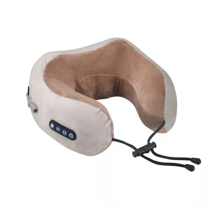 U Shaped Massage Pillow Neck Massage Device Electric Neck Massager Apparatus Shoulder Back Cervical Massager for Body Relaxation
