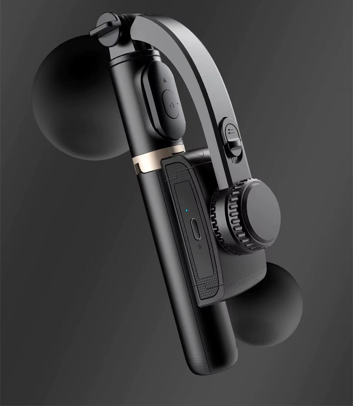 2023 NEW Phone Gimbal Stabilizer Wireless Bluetooth Selfie Stick Tripod Stabilizer Holder Bracket for Smartphone Live