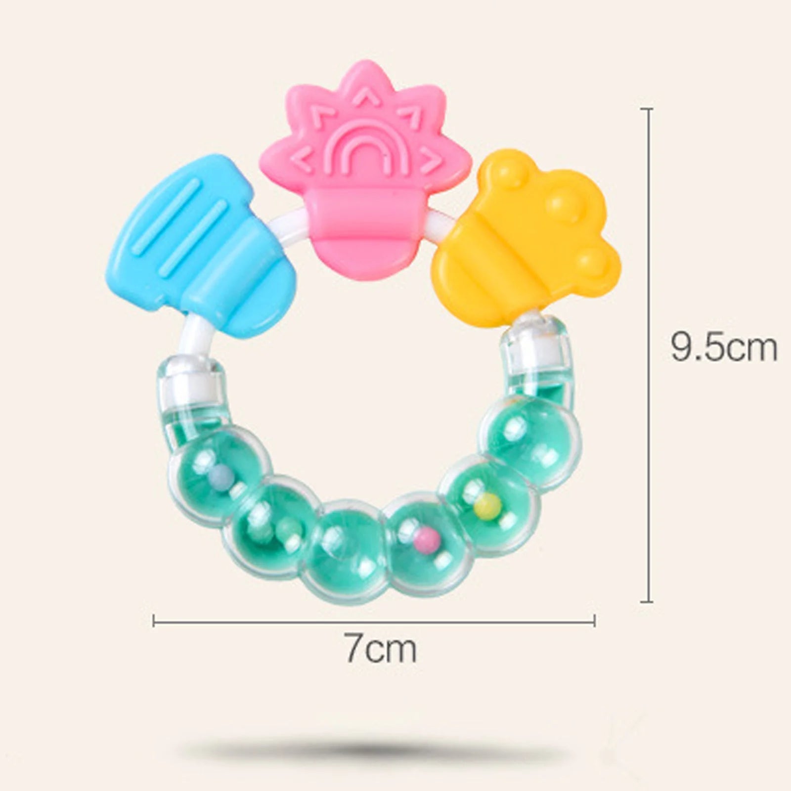 Cleaning Supplies,Kitchen Gadgets,The Baby Toon Silicone Teether Spoon Healthy Molar Fixer Fun Time for Baby,Tools,Clearance Items