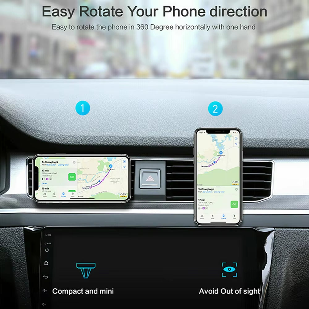 Magnetic Phone Holder in Car GPS Air Vent Mount Magnet Stand Car Mobile Phone Holder Car Accessories Interior Car Magnet Sticker