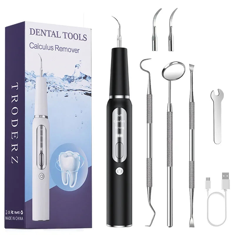 Ultrasonic Toothbrush for Dogs and Cats Removes Tartar and Plaque Pet Dental Care Kit Pet Tartar Remover Tooth Cleaning Tool