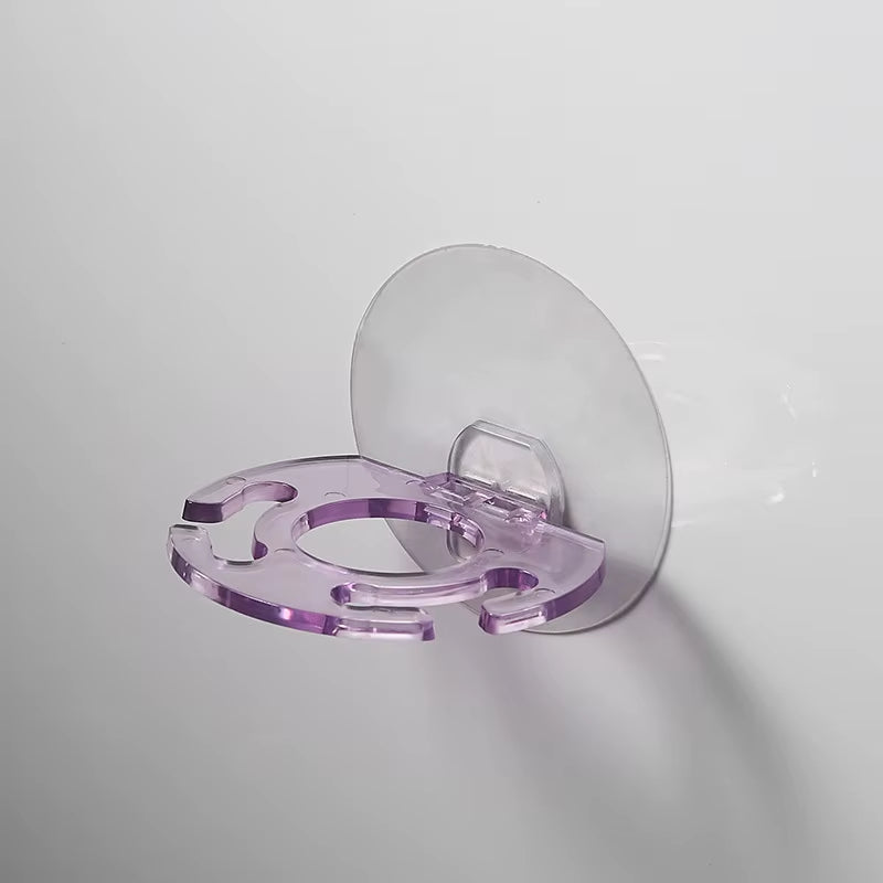 Self Adhesive Toothbrush Holder Wall Mounted No Drilling Toothpaste Razor Storage Rack Toothpaste Dispenser Bathroom Accessories