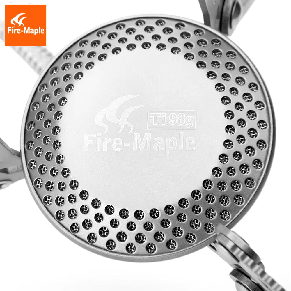 Fire Maple Titanium Stove Ultralight Outdoor Camping Hiking Stoves Lightweight Travel Gas Furnace Portable Gas Burners