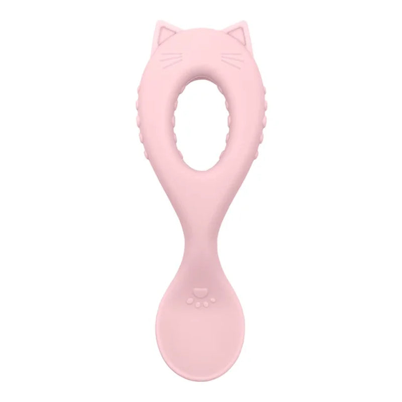 New Baby Soft Silicone Spoon Cartoon Animal Spoon Children Food Baby Feeding Tools Baby Spoon Gadgets Tableware