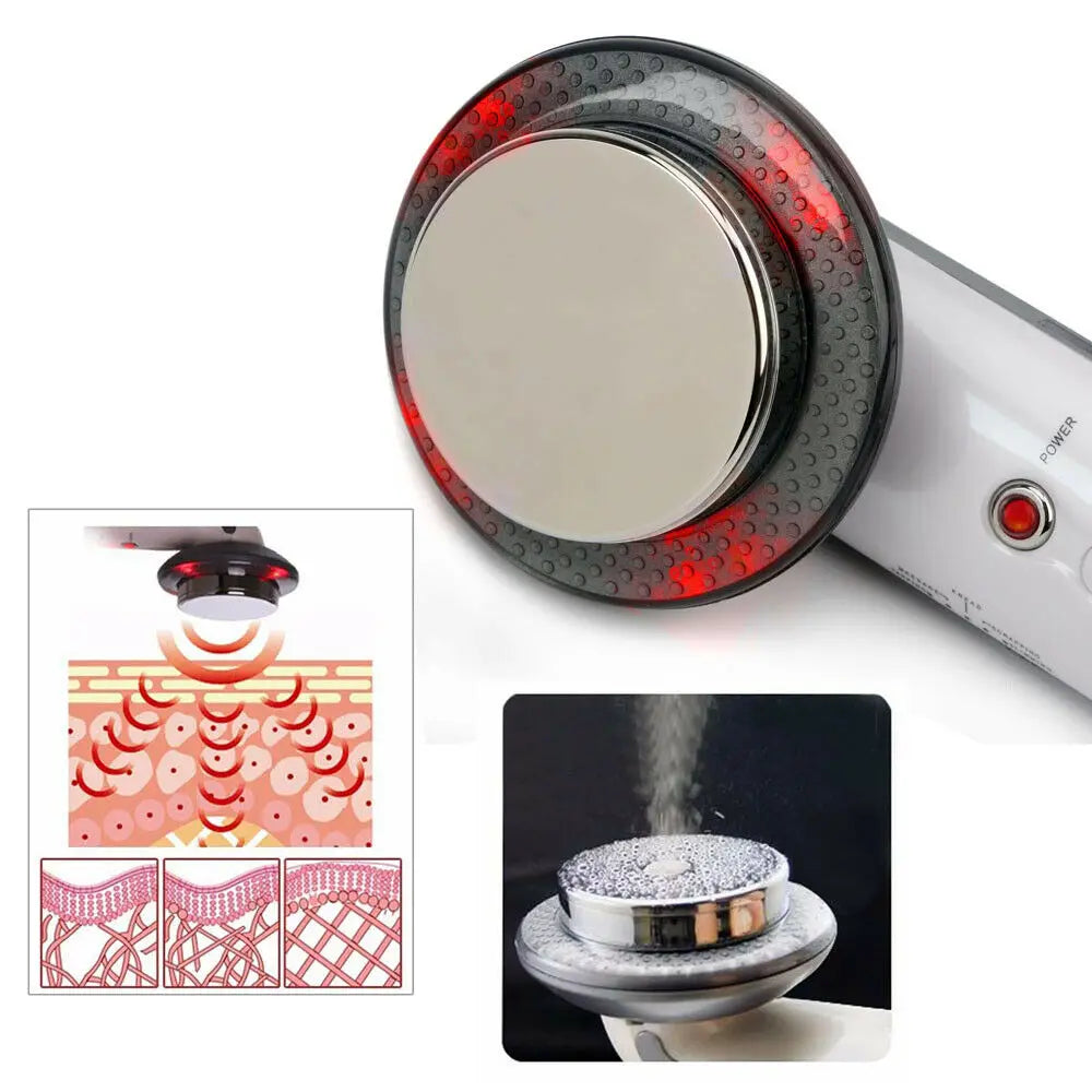 Ultrasonic Cavitation Machine EMS Body Slimming Massager Lipo Fat Burner Weight Loss Galvanic Infrared Ultrasonic Facial Lifting