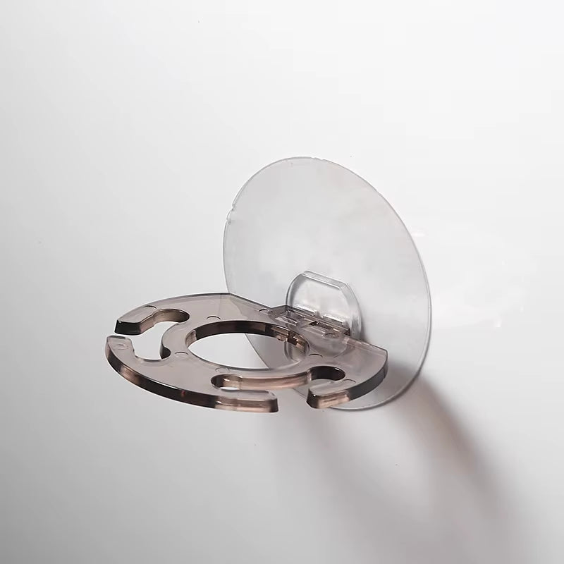 Self Adhesive Toothbrush Holder Wall Mounted No Drilling Toothpaste Razor Storage Rack Toothpaste Dispenser Bathroom Accessories