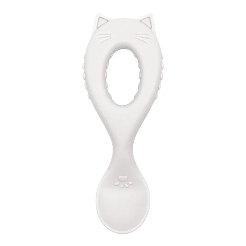 New Baby Soft Silicone Spoon Cartoon Animal Spoon Children Food Baby Feeding Tools Baby Spoon Gadgets Tableware
