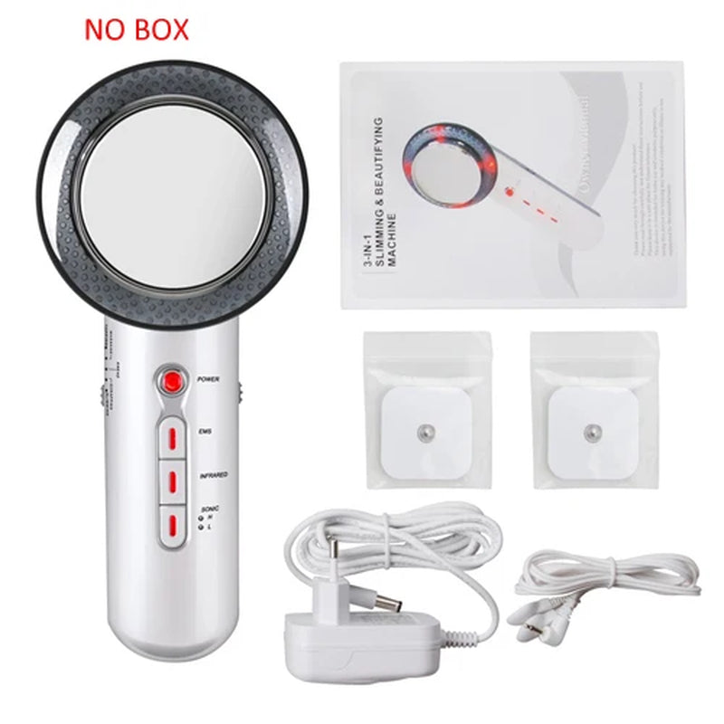 Ultrasonic Cavitation Machine EMS Body Slimming Massager Lipo Fat Burner Weight Loss Galvanic Infrared Ultrasonic Facial Lifting