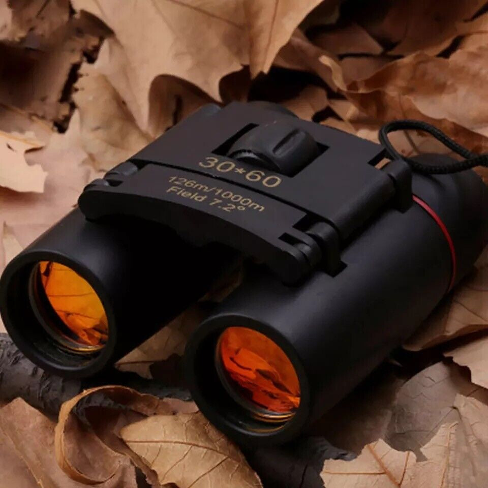 Binoculars 30X60 Zoom Outdoor Travel Compact Folding Telescope Hunting Day/Night
