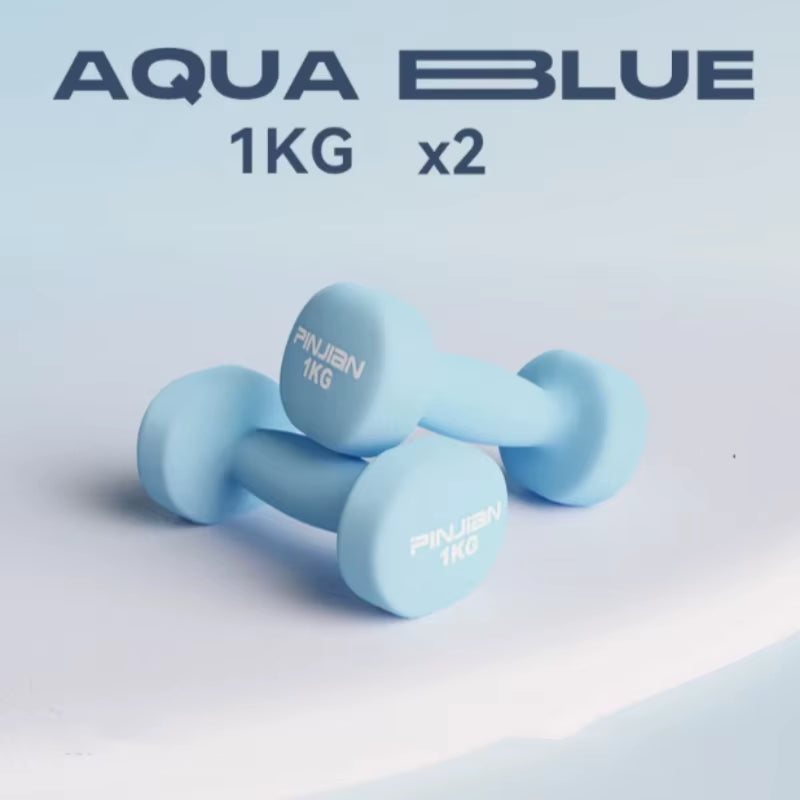 Women Dumbbells Fitness Household Equipment Colour Fitness Strength Exercise at Home Gym Equipment