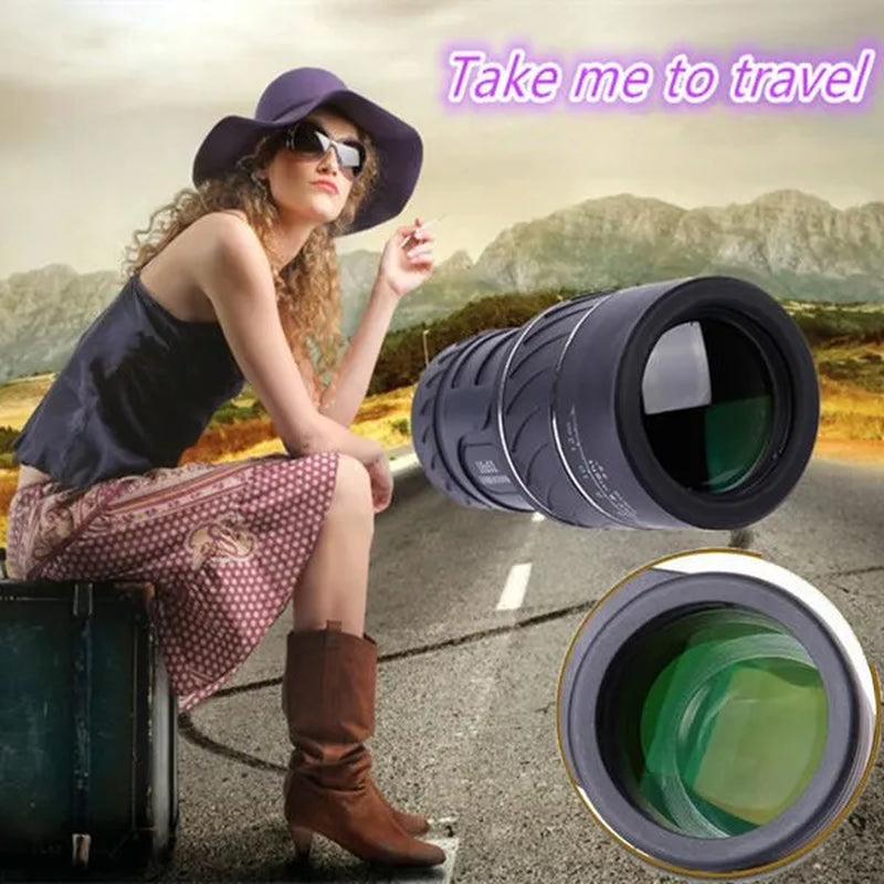40X60/12X30 Zoomable Monocular HD Telescope Binoculars for Hunting Camping Hiking Travel Outdoor Sports
