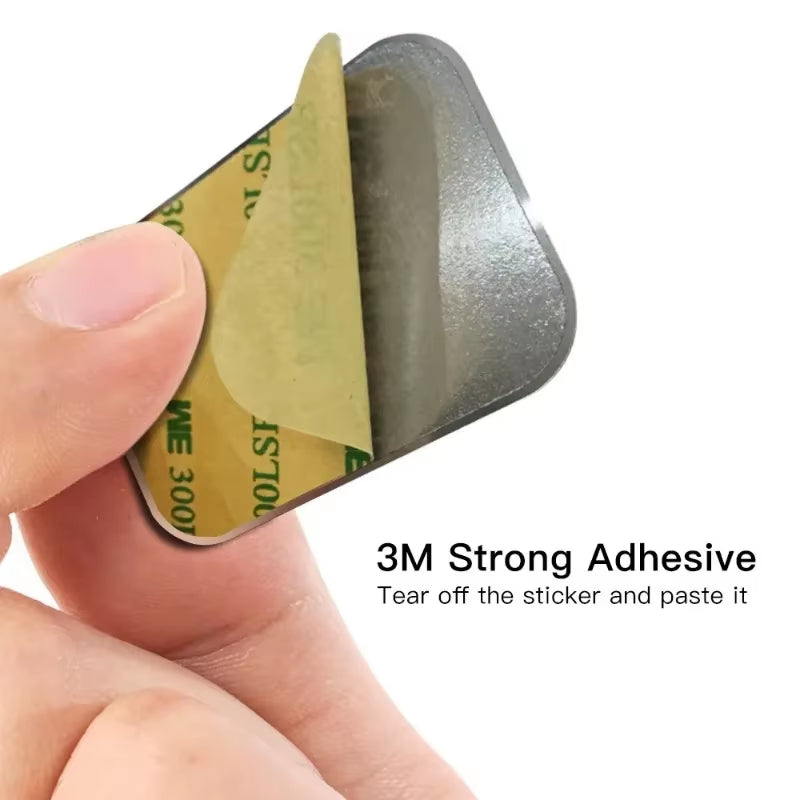 5Pcs Metal Plate Disk for Magnet Car Phone Holder round Iron Sheet Stickers Car Magnetic Phone Stand Mount Accessories