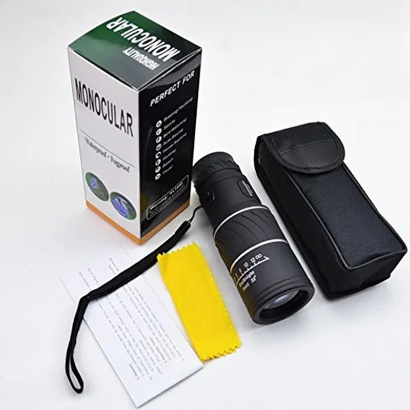 40X60/12X30 Zoomable Monocular HD Telescope Binoculars for Hunting Camping Hiking Travel Outdoor Sports