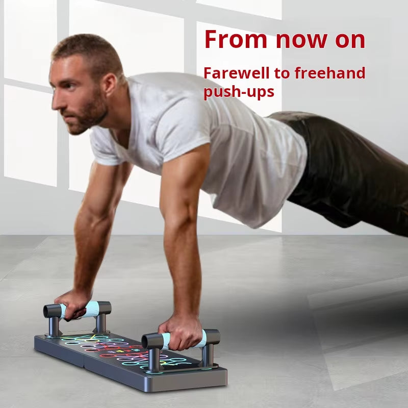 Push up Support Board Multifunctional Chest Abdominal Muscle Training Board Fitness Aid Folding Assist Fitness Equipment Fitness