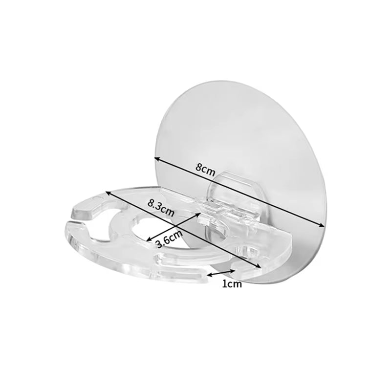 Self Adhesive Toothbrush Holder Wall Mounted No Drilling Toothpaste Razor Storage Rack Toothpaste Dispenser Bathroom Accessories