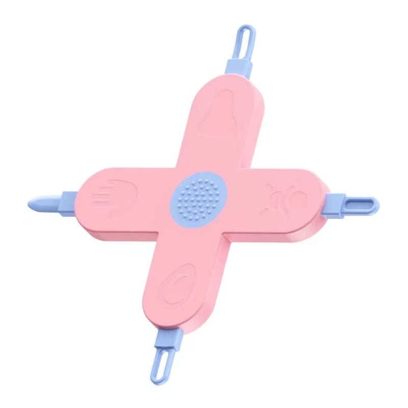 4-In-1 Baby Care Gadget Baby Dig Booger Clip Ear Wax Removal Tool Baby Ears&Nose&Navel Cleaning Tool Nasal Care Supplies