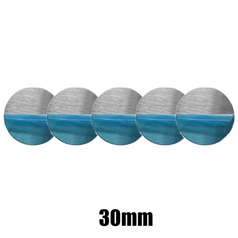 5Pcs Metal Plate Disk for Magnet Car Phone Holder round Iron Sheet Stickers Car Magnetic Phone Stand Mount Accessories