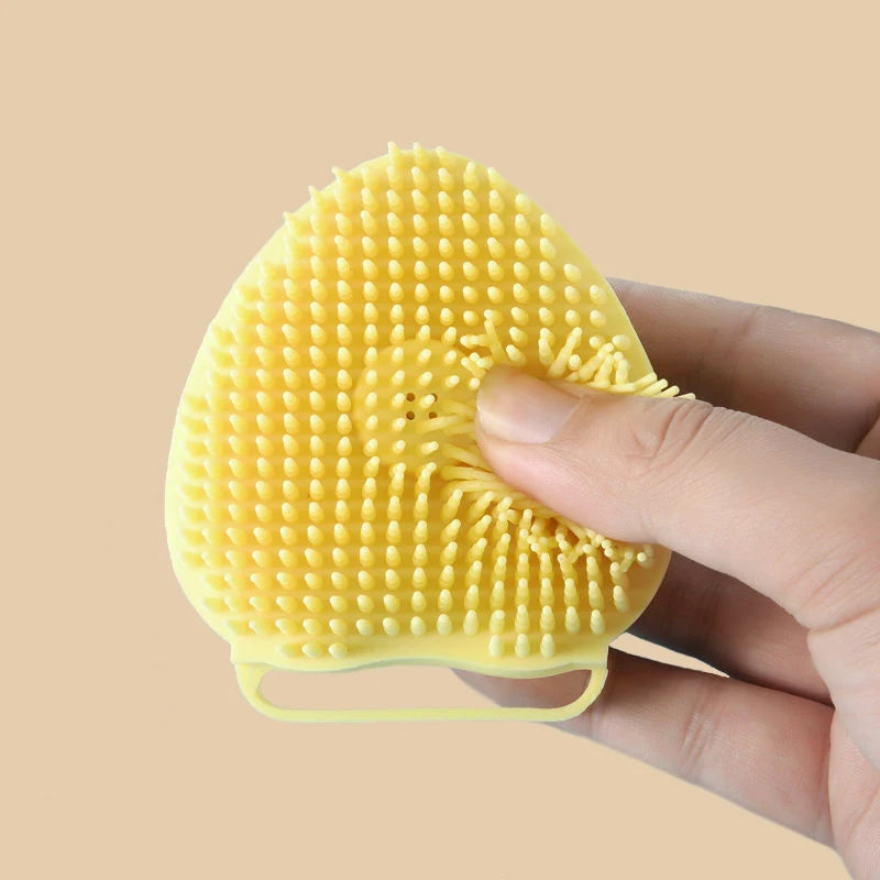Pet Dog Silicone Bath Brush Cleaning Care Baby Baby Bath Massage Brushdog Brush Shampoo Massager Bath Brush Pet Supplies