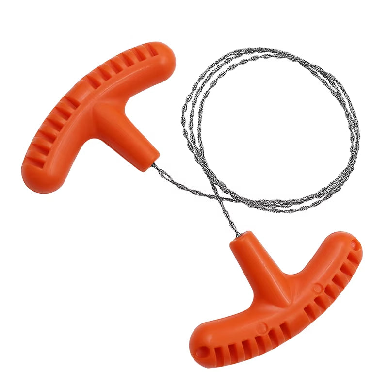 Manual Chain Saw Wire Saw Scroll Outdoor Emergency Travel Survival Tool 1Pcs Stainless Steel