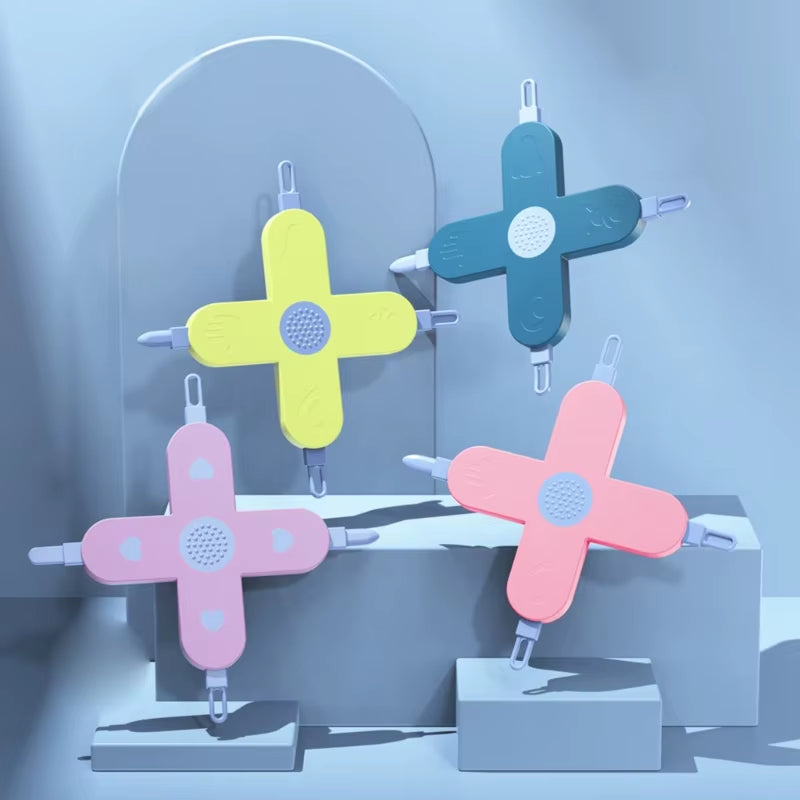 4-In-1 Baby Care Gadget Baby Dig Booger Clip Ear Wax Removal Tool Baby Ears&Nose&Navel Cleaning Tool Nasal Care Supplies