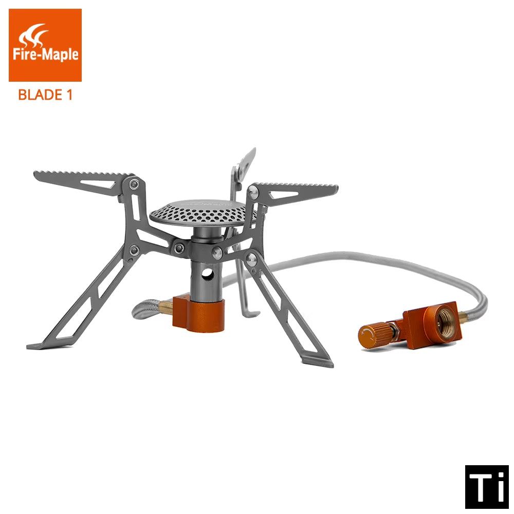 Fire Maple Titanium Stove Ultralight Outdoor Camping Hiking Stoves Lightweight Travel Gas Furnace Portable Gas Burners