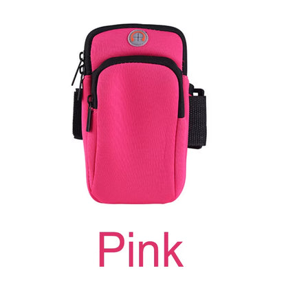 Universal 6.5'' Running Sport Armband Bag Waterproof Arm Bag Mobile Phone Bag Case Fitness Gym Arm Band for Iphone Samsung Huawe