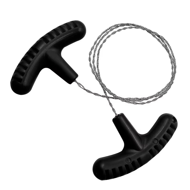 Manual Chain Saw Wire Saw Scroll Outdoor Emergency Travel Survival Tool 1Pcs Stainless Steel
