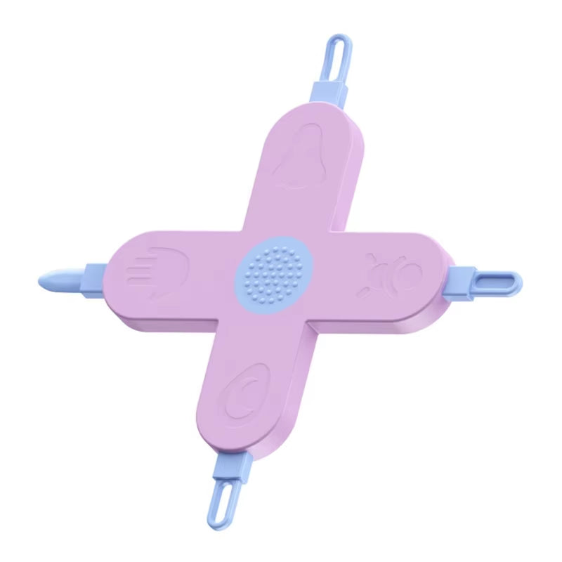 4-In-1 Baby Care Gadget Baby Dig Booger Clip Ear Wax Removal Tool Baby Ears&Nose&Navel Cleaning Tool Nasal Care Supplies