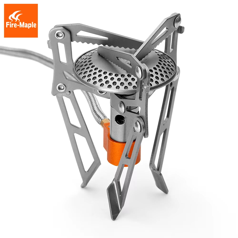 Fire Maple Titanium Stove Ultralight Outdoor Camping Hiking Stoves Lightweight Travel Gas Furnace Portable Gas Burners