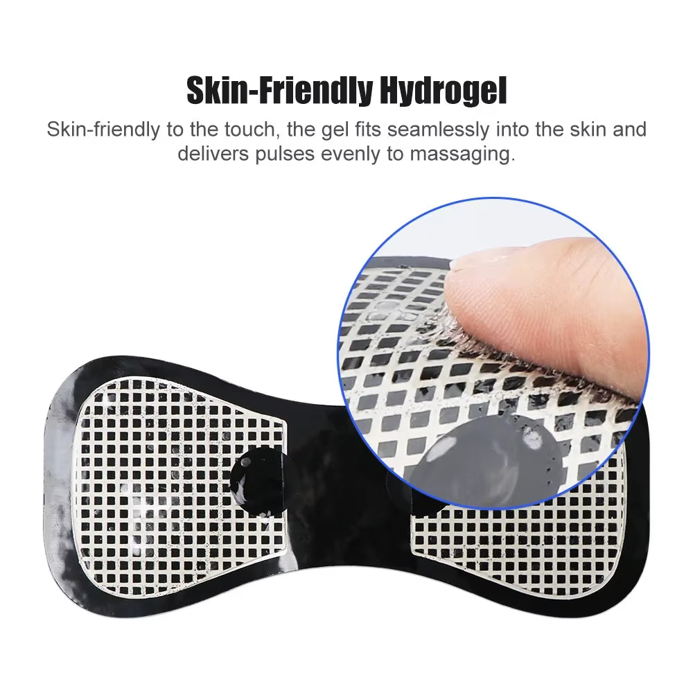 Neck Rechargeable Massager Electric Neck Massage EMS Cervical Vertebra Massage Patch for Shoulder Relaxation Gift